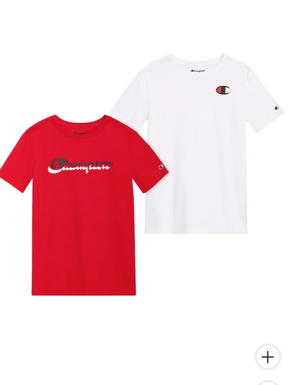 Champion Kids Short Sleeve Logo Tee (2 pack)